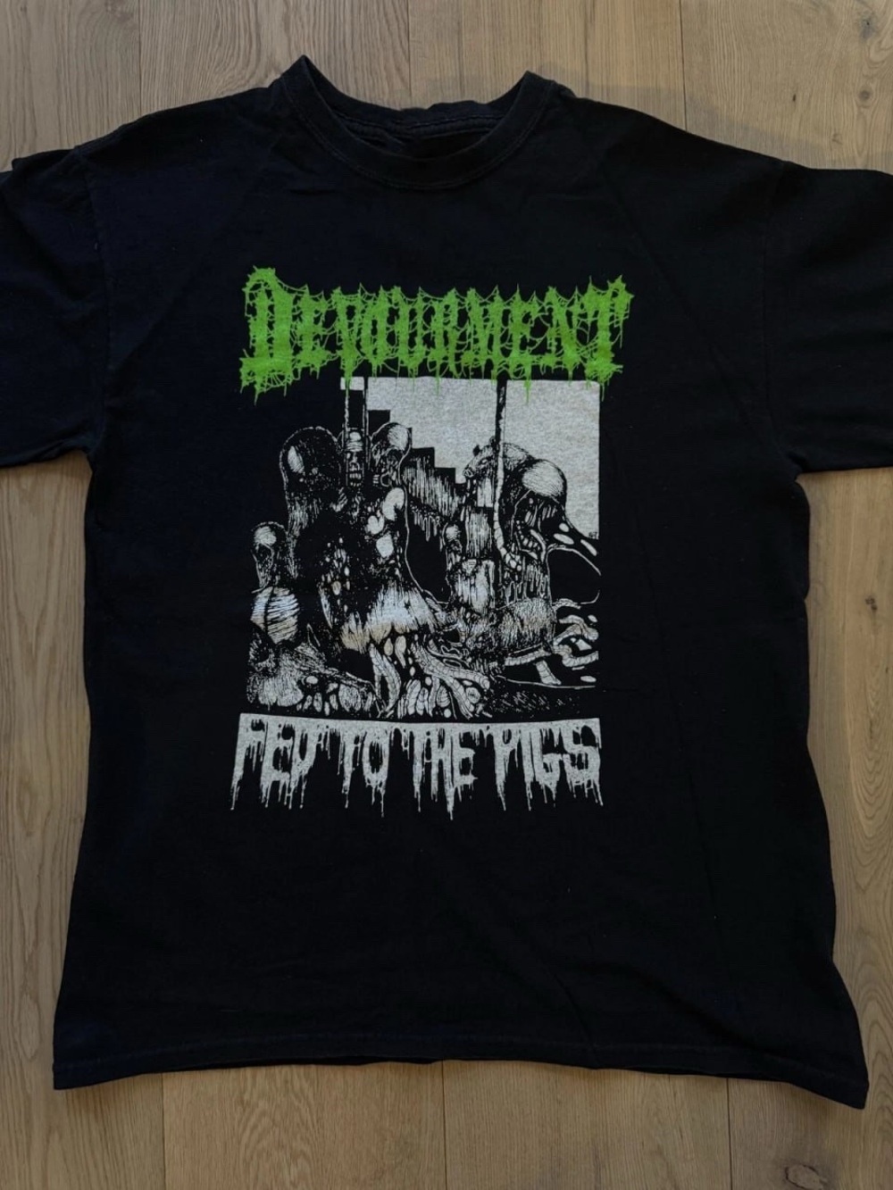 Black Devourment Graphic tee